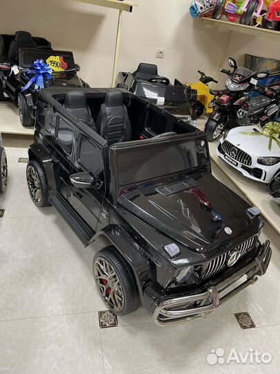 Электромобиль Mercedes G63 гелик двухместный