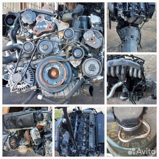 Двигатель 648961 Mercedes E W211 3.2