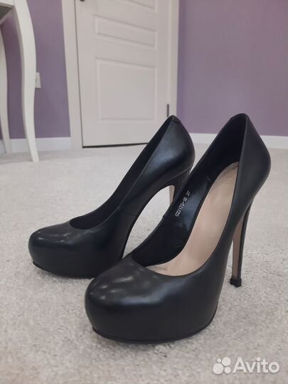 Туфли женские enzo 37 размер натуральная кожа