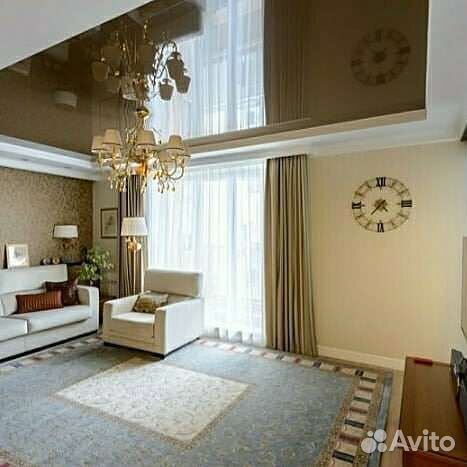 Натяжные потолки с гарантией