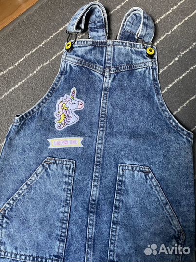 Джинсовый сарафан