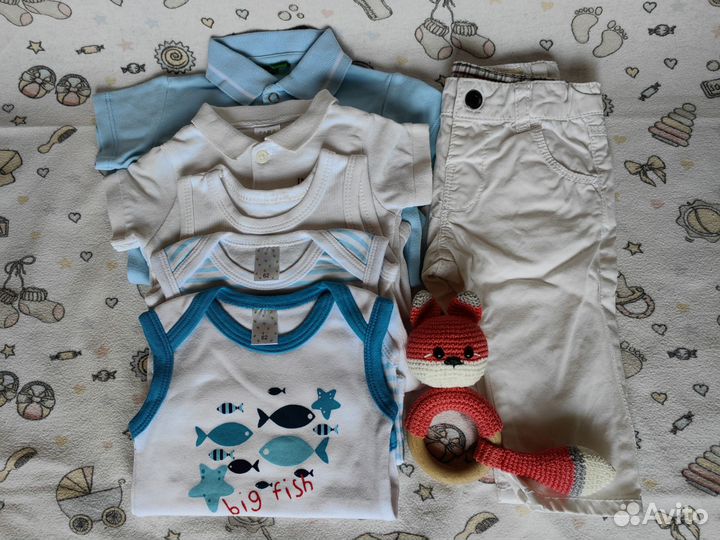 Вещи для мальчика 62-68