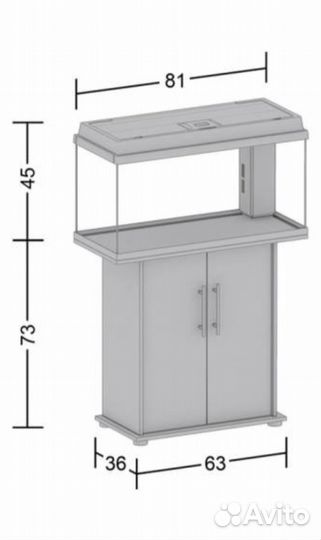 Аквариум Juwel Rekord 800