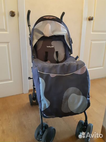 Коляска прогулка трость