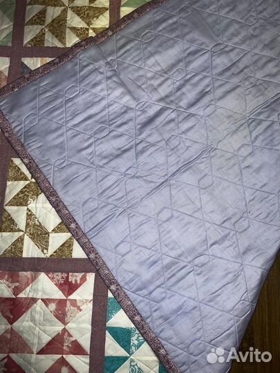 Плед ручной работы Сатин + Бязь