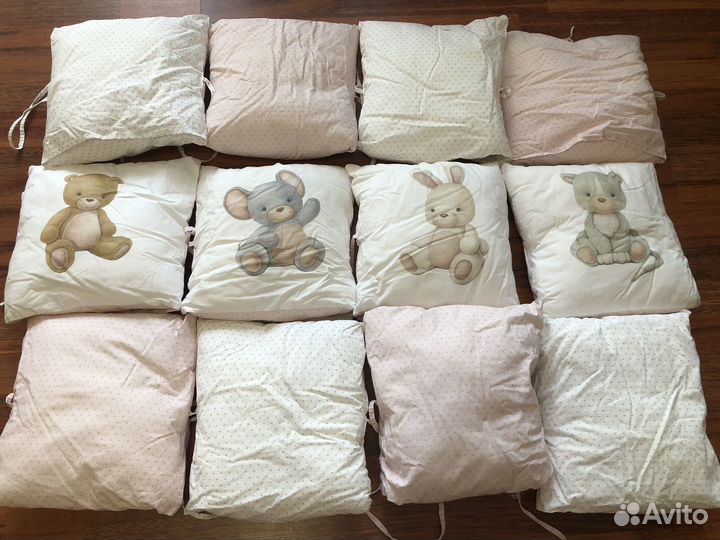 Бортики в кроватку