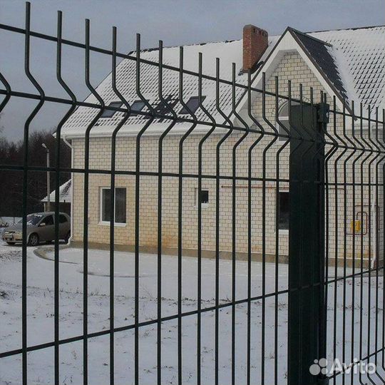 Забор сетчатый секционный в Нелидово