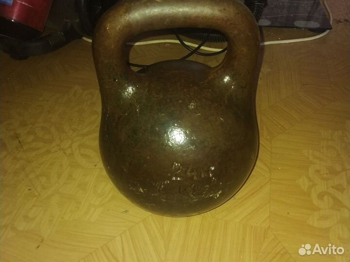 Гиря 24 кг СССР