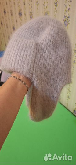 Шапка ушанка зимняя для девочки