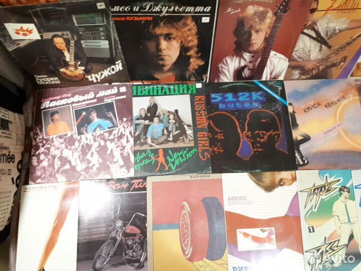 Винил мелодия, Попса и Рок СССР