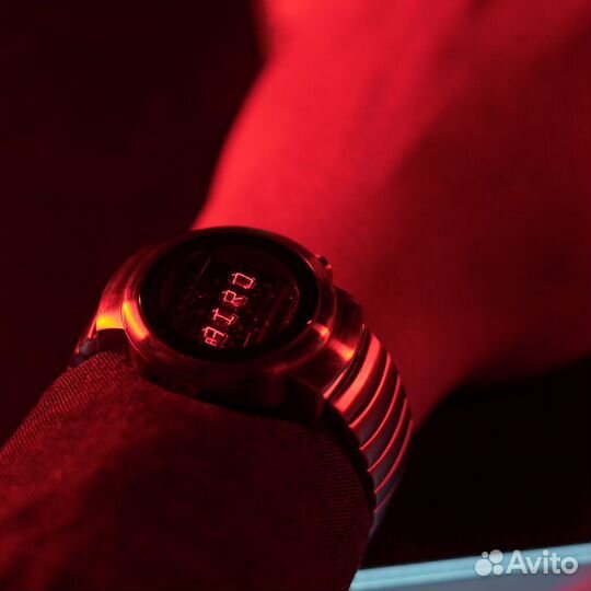 Дизайнеpскиe часы Airo LED Watch Red Tokyoflash