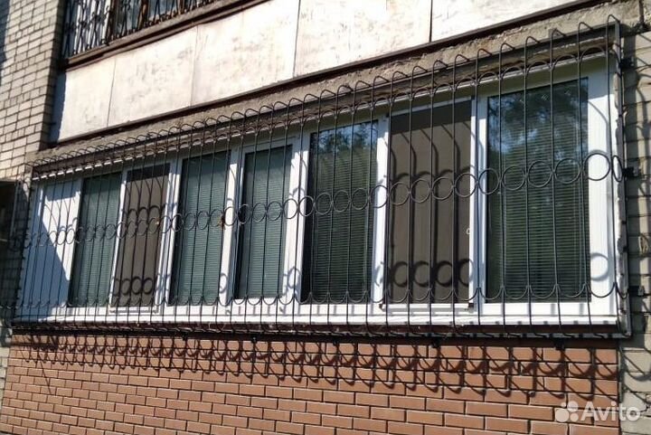 Решетки на окна, лоджии N 1115