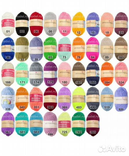 Пряжа для вязания