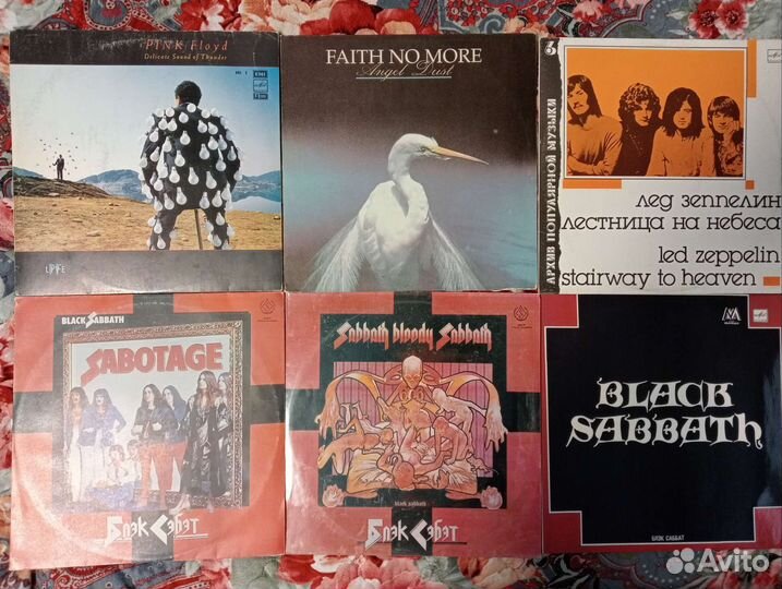 Винил пластинки иностранный рок,поп