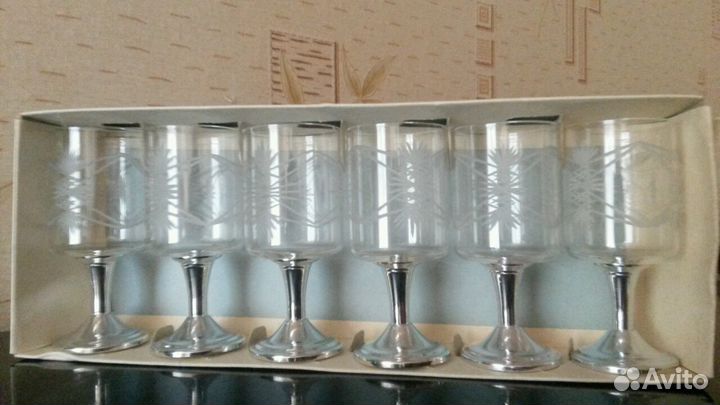 Рюмки хрустальные 