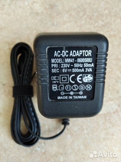 Блоки питания 5V 2A, 6V, 7.5V, 10V 1.0A, 15V 9.6A