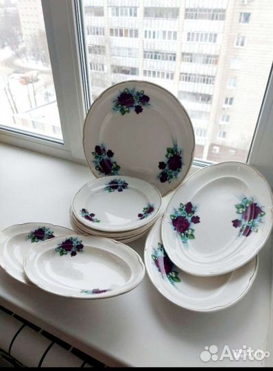 Набор столовой посуды зик