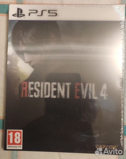 Resident evil 4 Lenticular Edition Remake ps5 диск