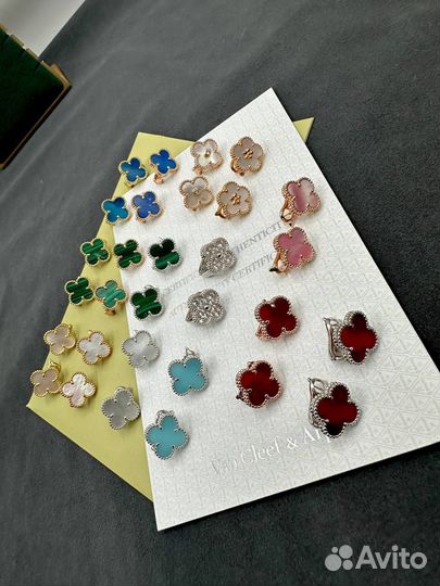 Серьги Van Сleef