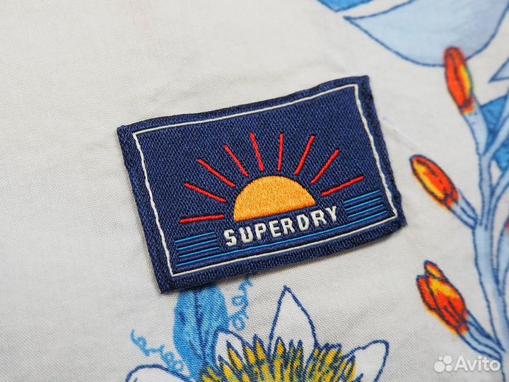 Новая рубашка Super Dry. (2XL)