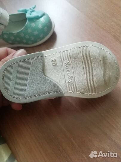 Туфли детские Новые для девочки 20