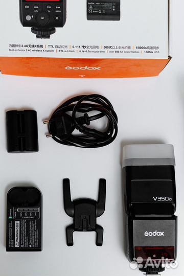 Вспышка Godox V350 canon