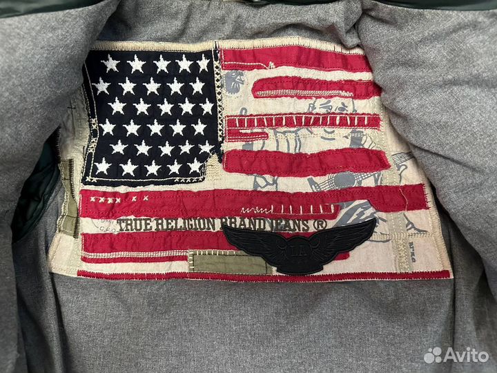 Куртка стеганная true religion