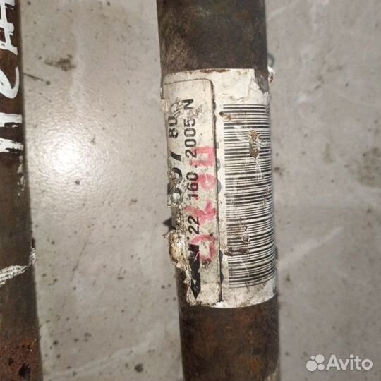 Привод передний правый Peugeot 307 2004