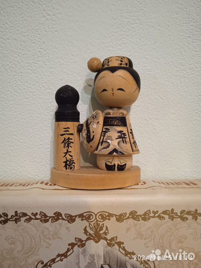 Винтажная японская статуэтка - болванчик