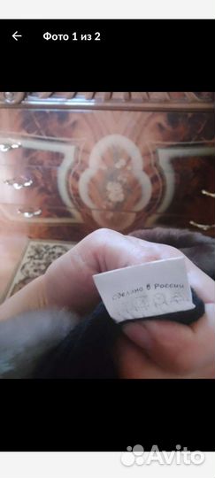 Шапка женская мутоновая