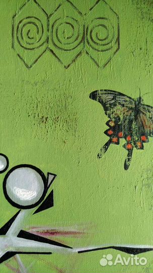 Картина на холсте авторская Интерьерная картина
