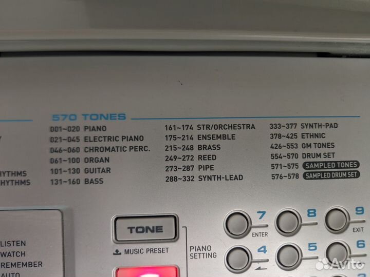 Casio ctk-4000 синтезатор