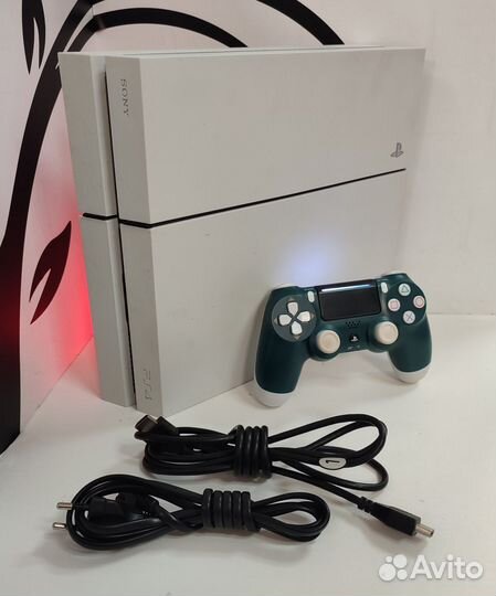 Playstation 4 500Гб белая матовая (CUH-1208A)