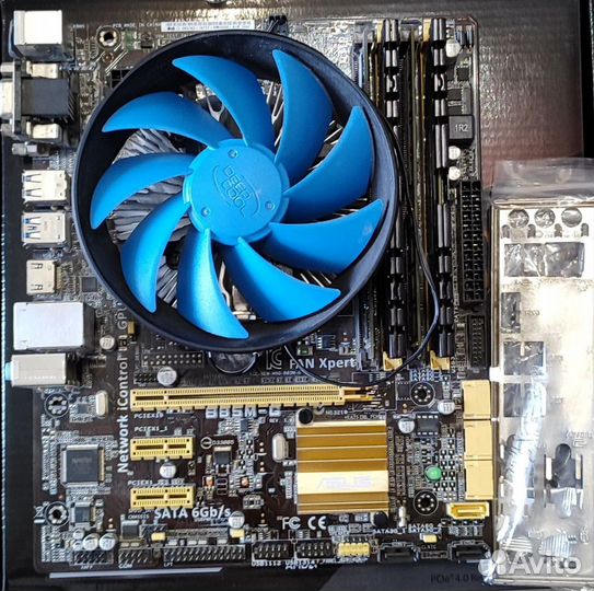 Проц.i5-4440+мат.плата asus B85M-G+32 gb озу DDR3