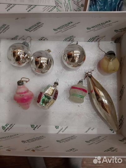 Елочные игрушки СССР