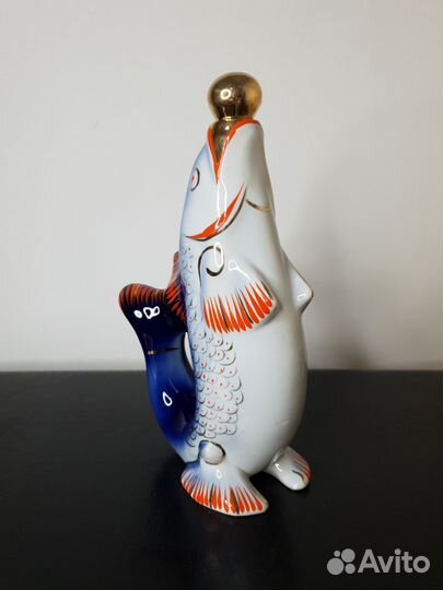 Фарфоровый кувшин СССР и стопки 