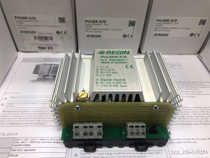 Симисторный регулятор температуры Regin Pulser X/D
