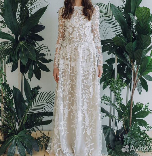 Свадебное вечернее платье