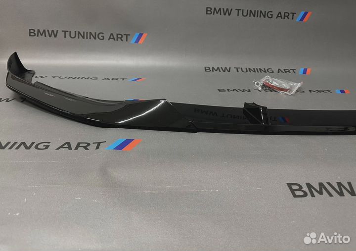 Сплиттер губа bmw 5 g30 g31 lci рест M-performance