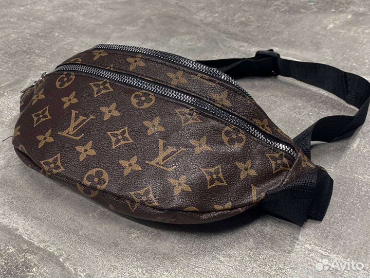 Бананки кожаные LV