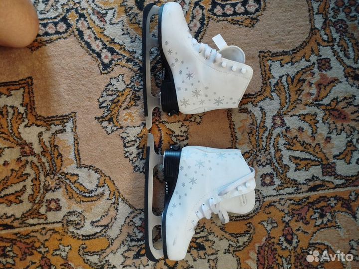 Коньки фигурные детские раздвижные