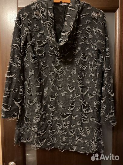 Кордиган с капюшоном