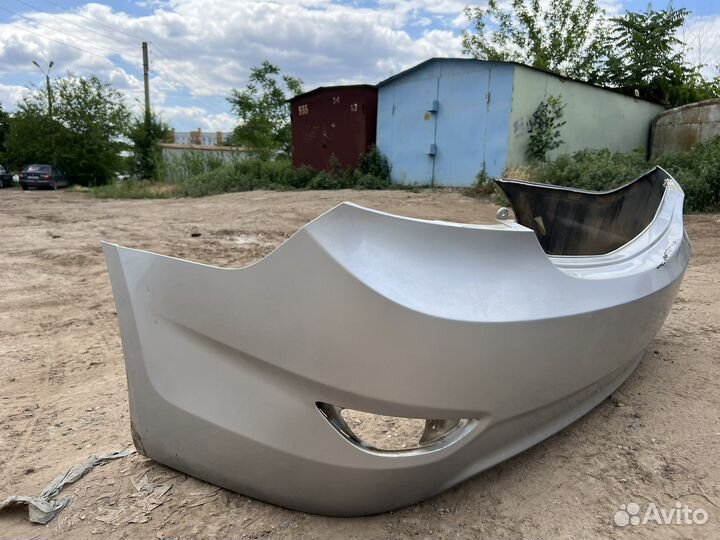 Бампер hyundai solaris 2011г седан