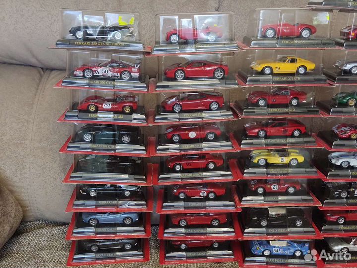 Модели автомобилей 1 43 Ferrari collection ixo