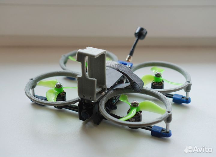 Fpv квадрокоптер + пульт + акб