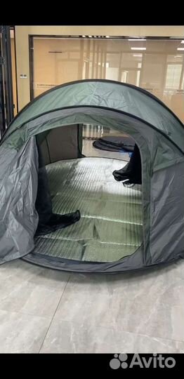 Палатка автомат с утеплённым полом