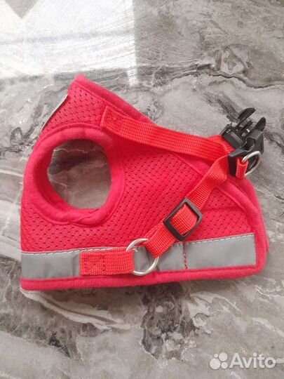 Шлейка с поводком для собак и кошек