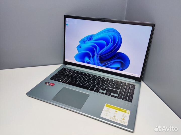 Ноутбук с oled Asus VivoBook Go 15 Ryzen 5 16/512