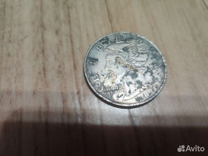 1/2Одна тройская унция серебра Америки