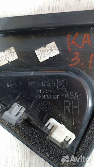 Накладка молдинг двери renault kaptur Прав